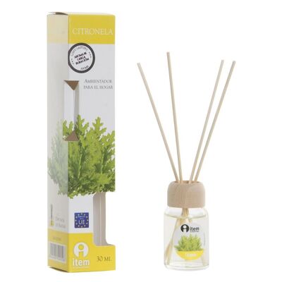 MIKADO CRYSTAL AIR FRESHENER 4X4X20 30 ML, CITRONELA DA152950