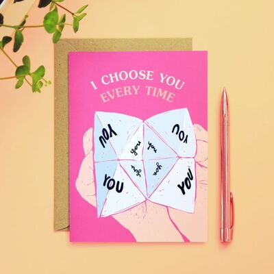 I Choose You Card