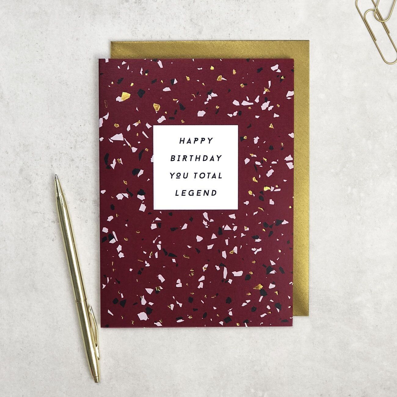 Buon compleanno a te Total Legend Card