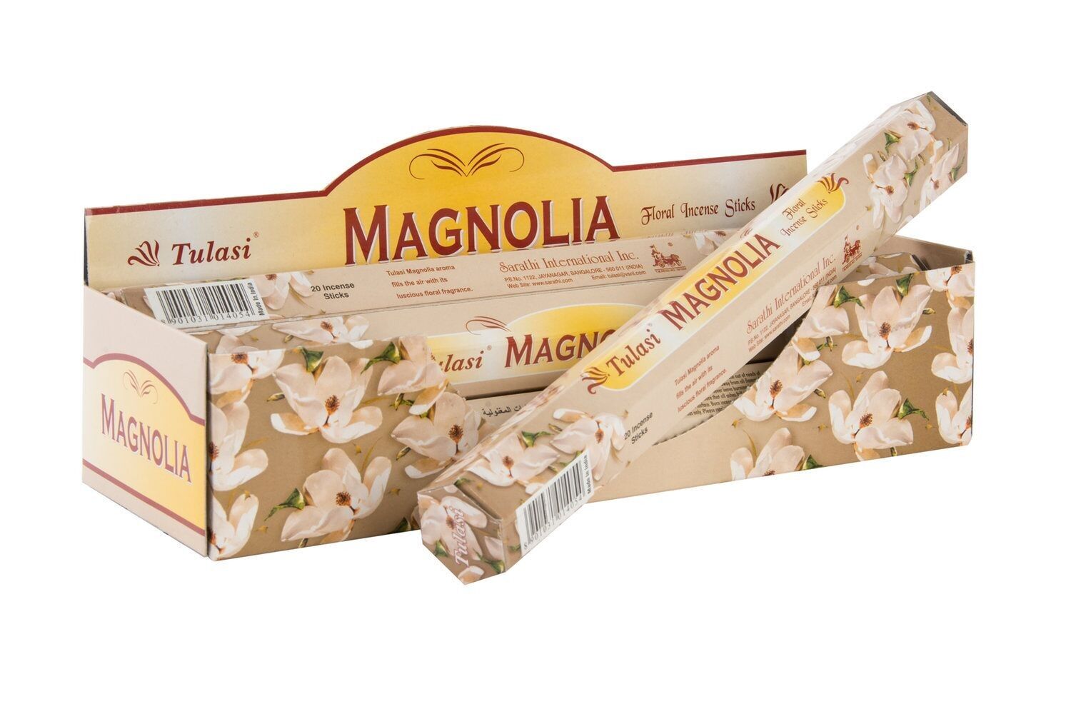 INCIENSO VARILLA SET 20 AROMA 25X4X4 25 CM, MAGNOL IN19766