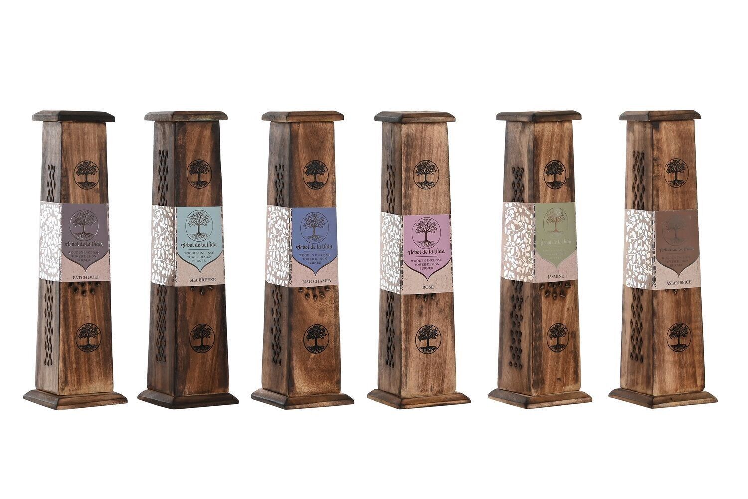 INCIENSO VARILLA SET 10 MANGO 8X8X30 ARBOL DE LA V IN199300