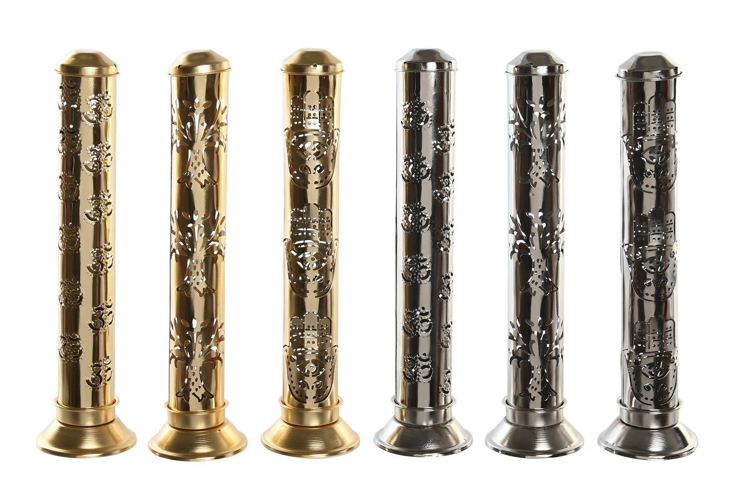 SOPORTE INCIENSO ALUMINIO 8X8X31,5 6 SURT. IN205033