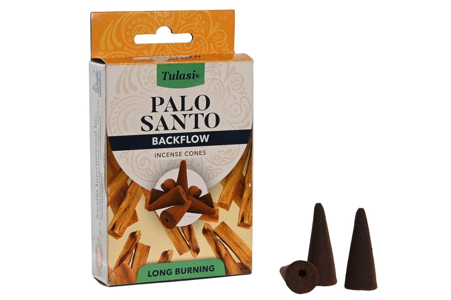 CONO INCENSO SET 10 AROMI 1,5X1,5X3,5 PALO SANTO IN205496