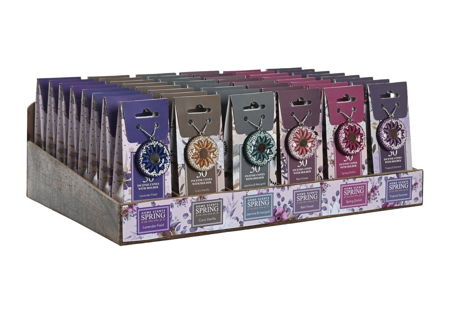 CONO INCENSO SET 30 AROMA 6,5X3,5X16,5 FLOREALE 6 S IN205918