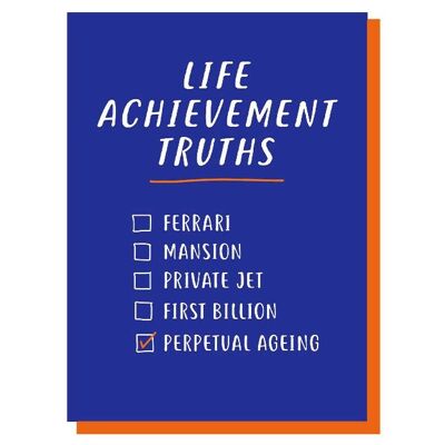 Carta delle verità sugli obiettivi di vita