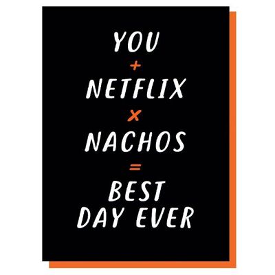 Tu + Tarjeta Netflix x Nachos