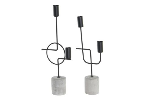 CANDELABRO METAL 14X6X36 2 SURT. PV198860