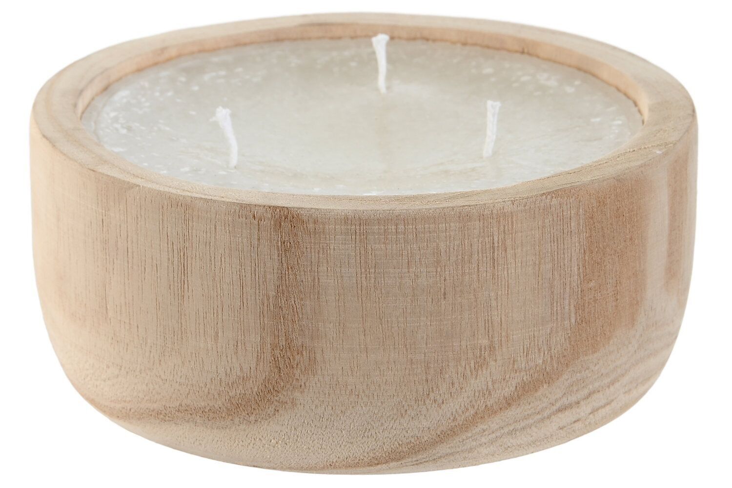 CANDELA IN CERA DI PINO 20X20X8 560 GR. MARRONE NATURALE VE186318