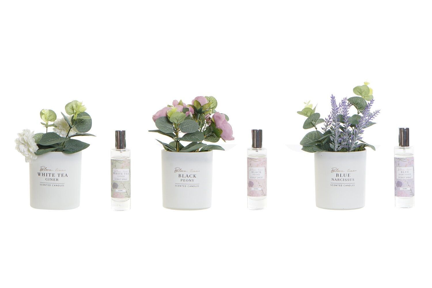 AMBIENTADOR MIKADO SET 2 CRISTAL 16X9X22 00 GR, PL VE191978