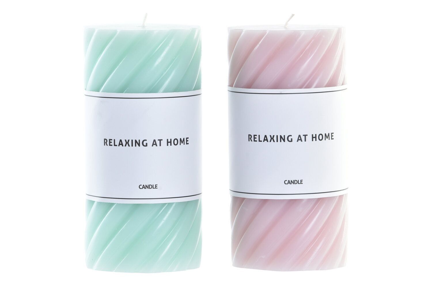 CANDELA CERA 7X7X14 475 GR, SPIRALE 2 SURT. VE195494