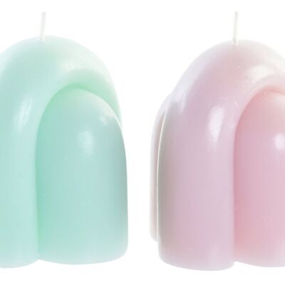 WAX CANDLE 8X8X9 260 GR, ARC 2 SURT. VE195496