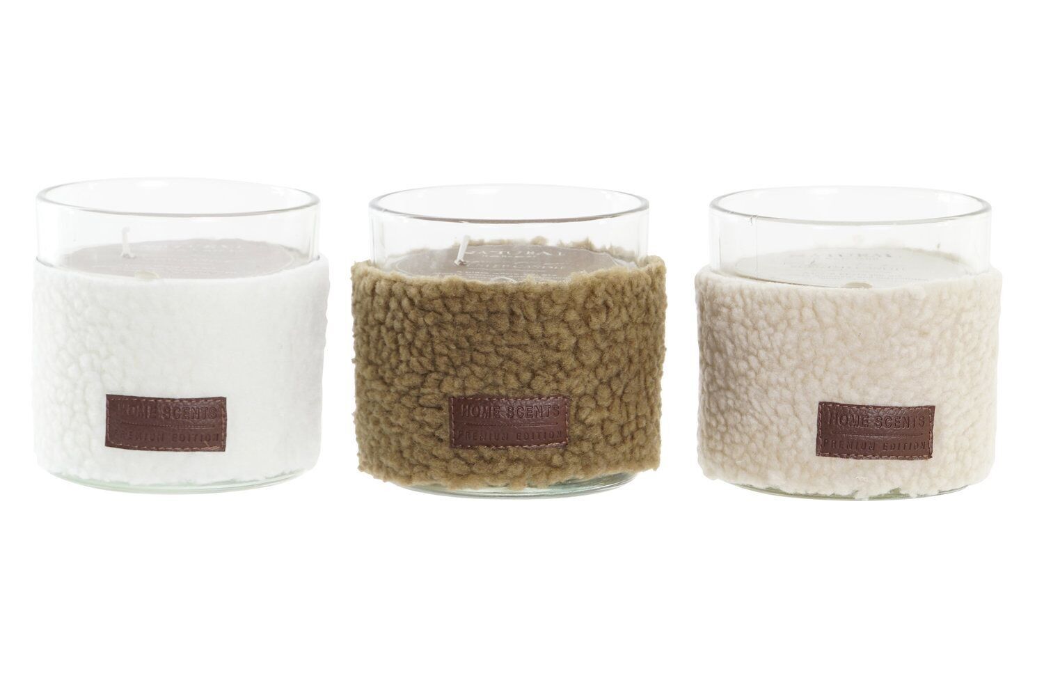 CANDELA IN CERA 10X10X10 270 GR, PECORA 3 SURT. VE200140