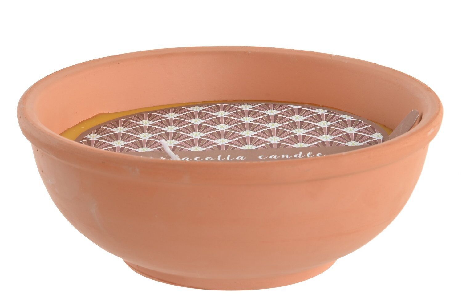 CANDELA CERA FANGO 18X18X7 300 GR ANTIZANZARA VE202174