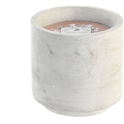 CANDLE WAX CEMENT 18X18X18 1325 GR, GRAY CITRONELLA VE202176