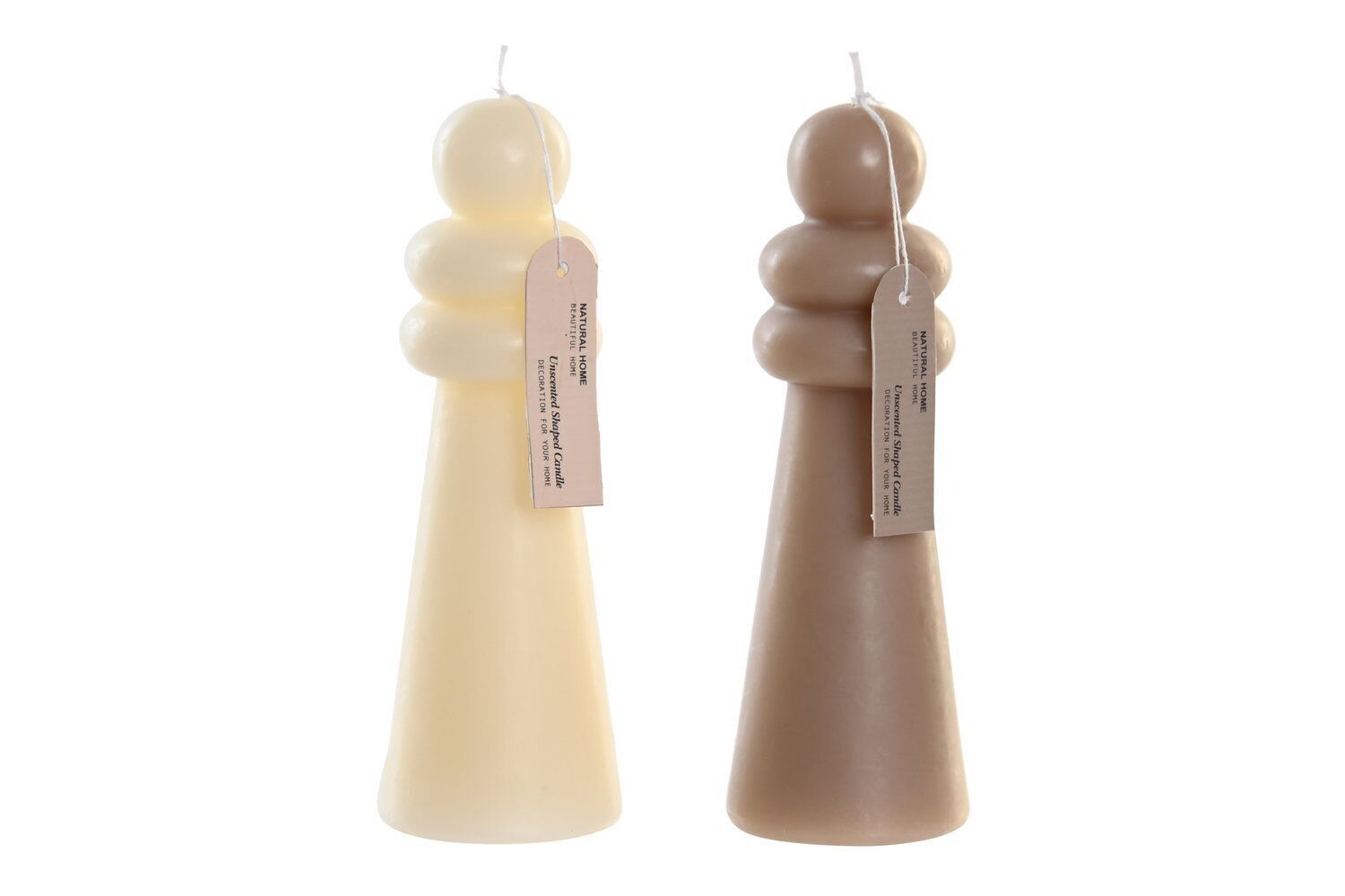 CANDELA IN CERA 6X6X17 251 GR, ASTRATTO 2 SURT. VE203143