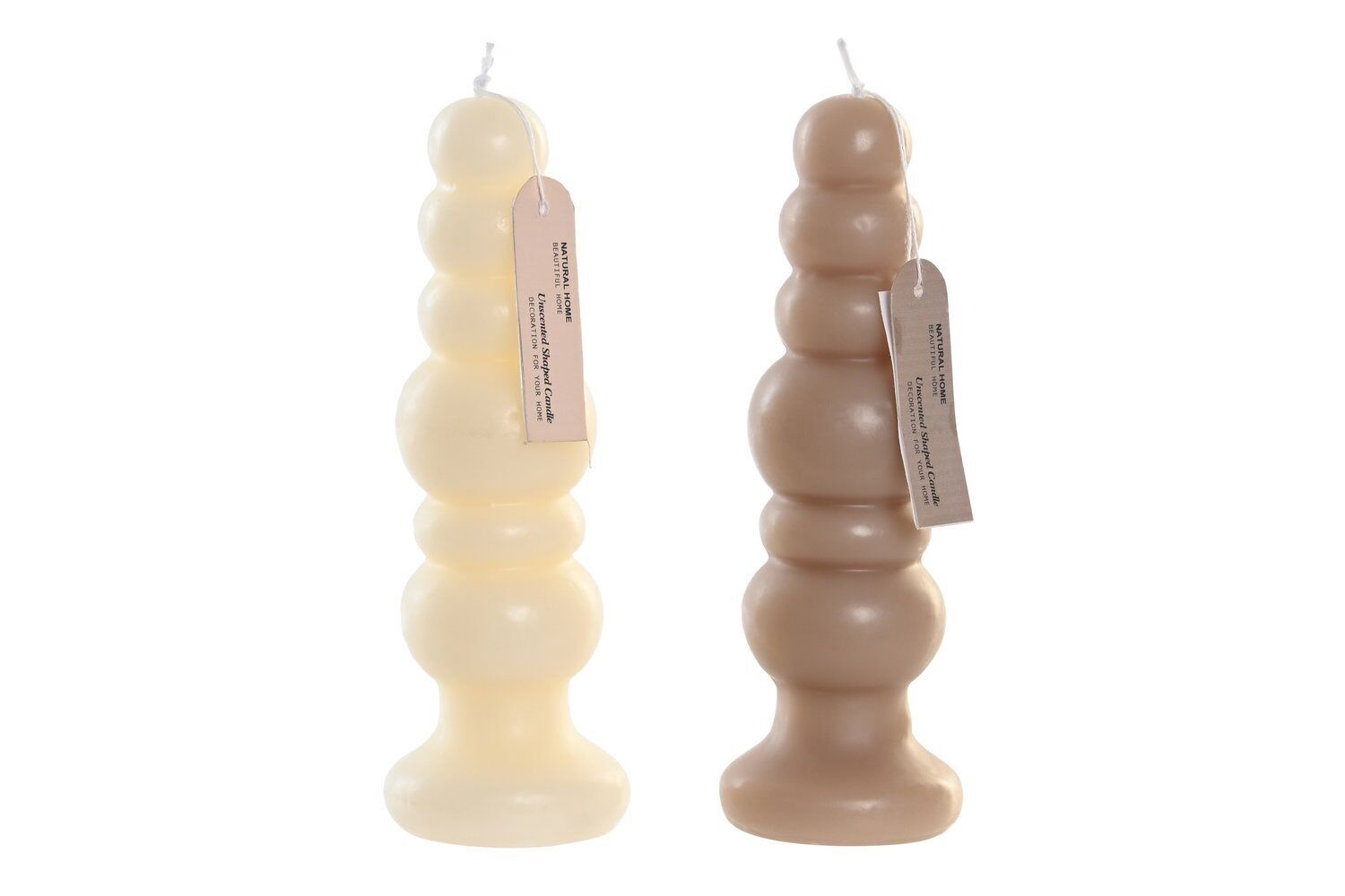 CANDELA IN CERA 5X5X15 129 GR, ASTRATTO 2 SURT. VE203144