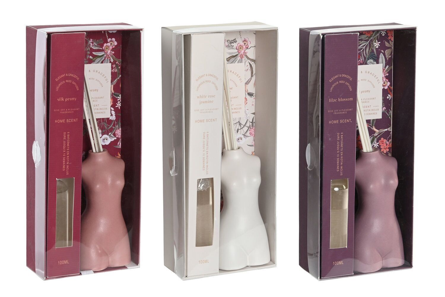 MIKADO CERAMIC AIR FRESHENER 7X6X28 100 ML, WOMEN 3 VE203153