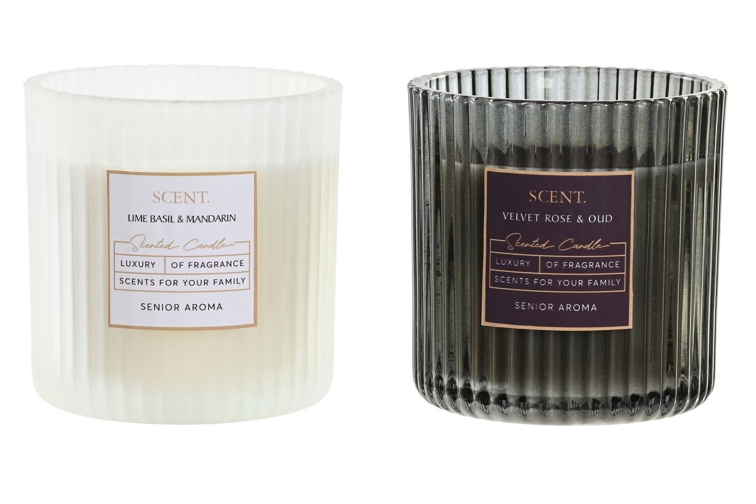 CANDELA IN CERA 9X9X9 245 GR, 2 SURT. VE203171