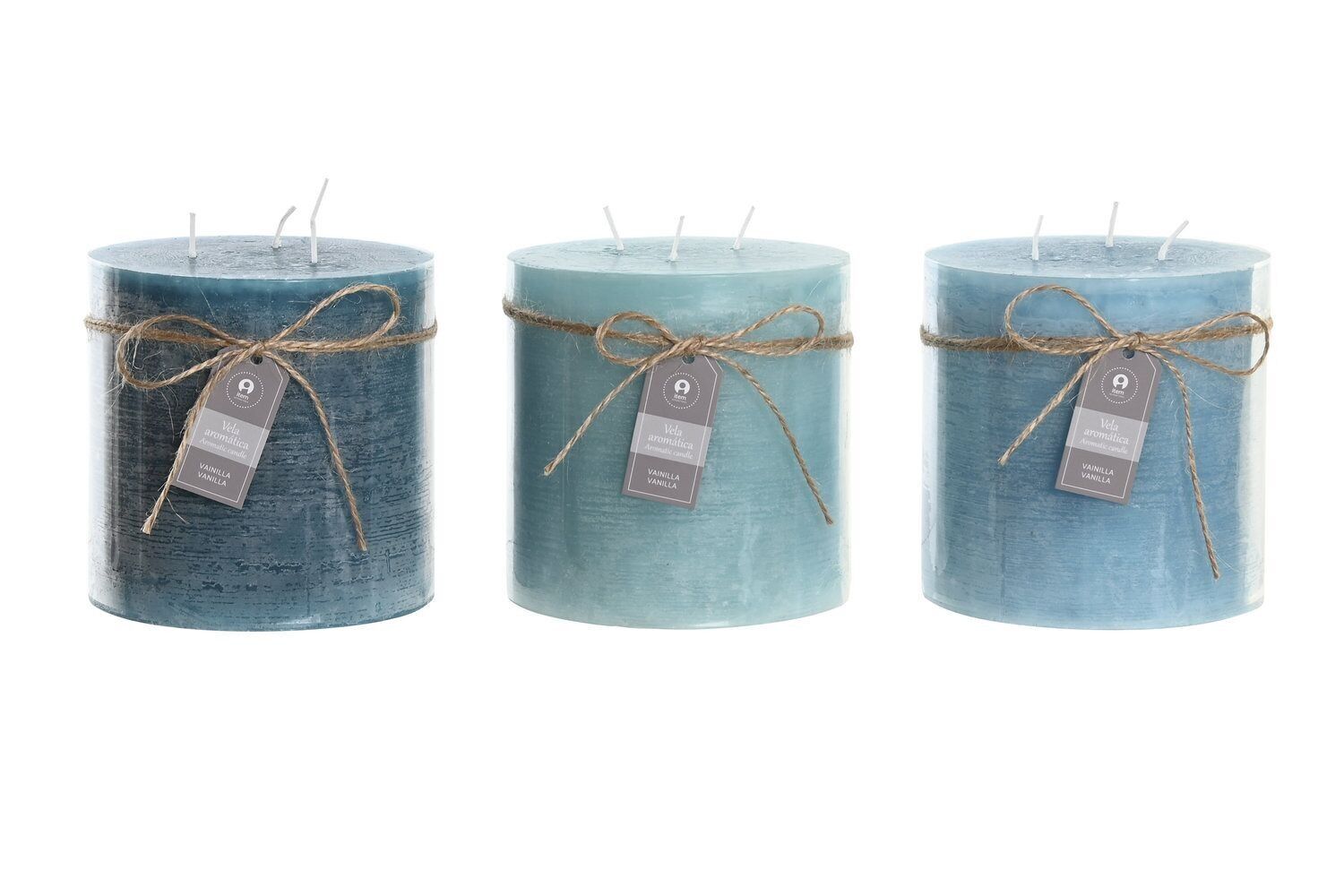 CANDELA IN CERA 12X12X12 1180 GR, 90 ORE 3 SURT. VE204722