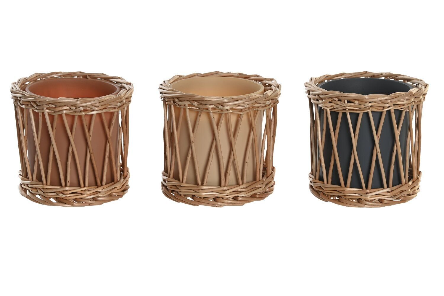 GLASS CANDLE 13X13X12 270 GR, 2% PERFUME 3 SURT. VE206208