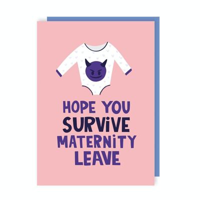 Survive Maternity Card Confezione da 6