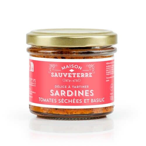 Crema di sardine con pomodori secchi e basilico Maison Sauveterre - vasetto da 100g