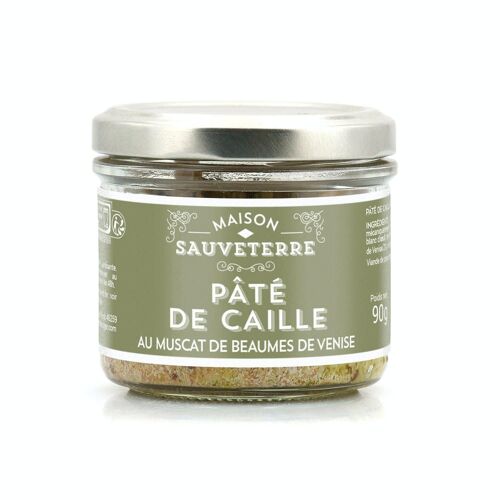 Délice de caille au Muscat de Beaumes de Venise - Verrine 90g