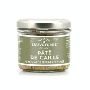 Délice de caille au Muscat de Beaumes de Venise - Verrine 180g