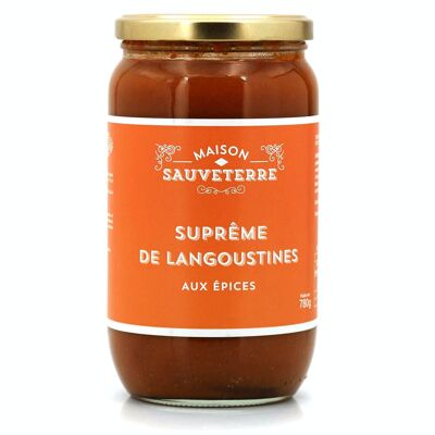 Supreme of Langustinen mit Gewürzen - Maison Sauveterre - Glas 780g