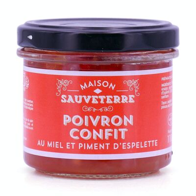 Peperoni canditi al miele e pepe di Espelette - Verrine 110g