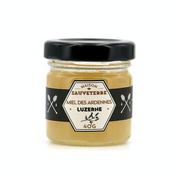 Miel de luzerne des Ardennes - Pot 40g