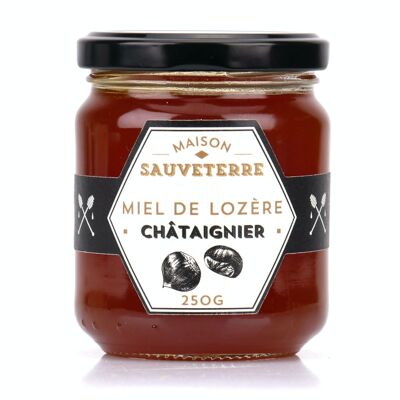 Miel de châtaignier de Lozère - Pot 500g