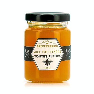 All-flower honey from Lozère - 250g jar