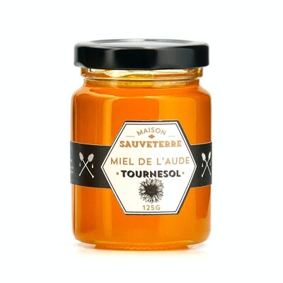 Miel de tournesol de l'Aude - Pot 125g