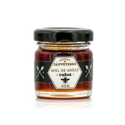 Greek oak honey - 40g jar