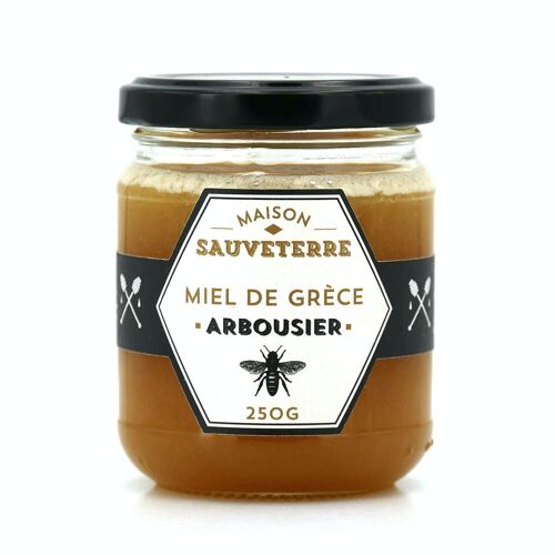 Miel d'arbousier de Grèce - Pot 250g