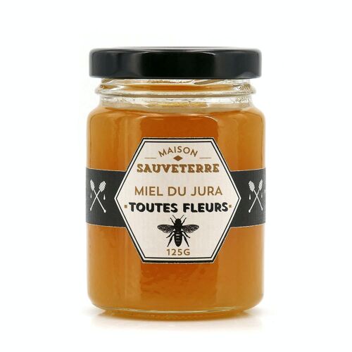 Miel toutes fleurs du Jura - Pot 40g