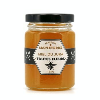 Miel toutes fleurs du Jura - Pot 40g