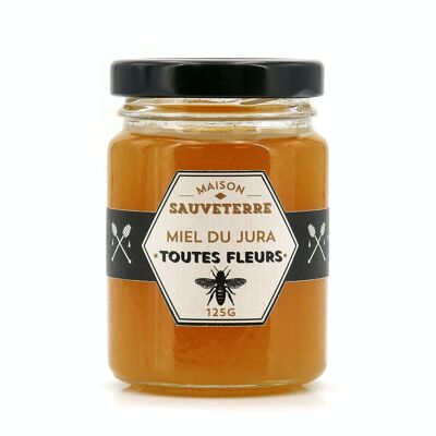 Miel de todas las flores del Jura - tarro de 125 g