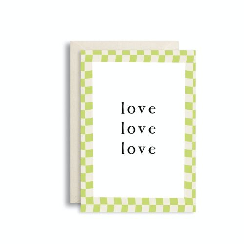 Greeting card love