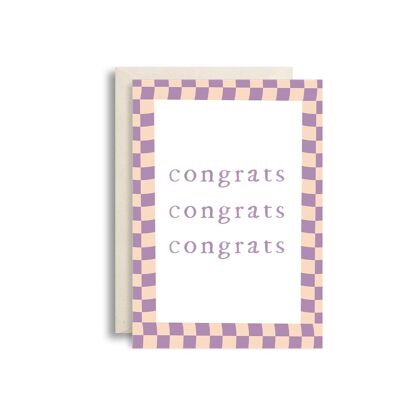 Greeting Card Congratulations