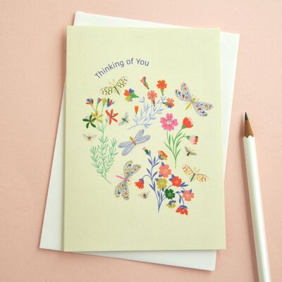 Thinking Of You Sympathy Greetings Card
