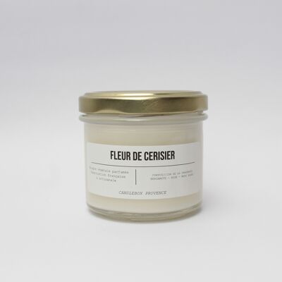 Cherry blossom | jar from 200g to 500g | vegetable candle
