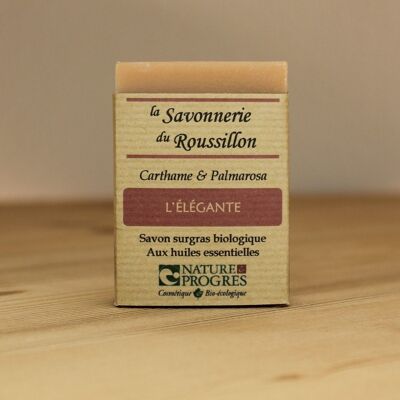 SOAP - SAFFLOWER & PALMAROSA - THE ELEGANT