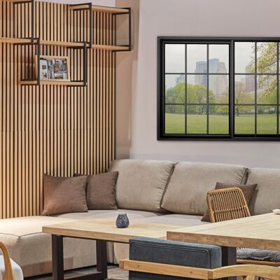 PANNEAU ACOUSTIQUE PET ACUSTIC SOUND NORDISH / NOIR 60 x 120 CM.