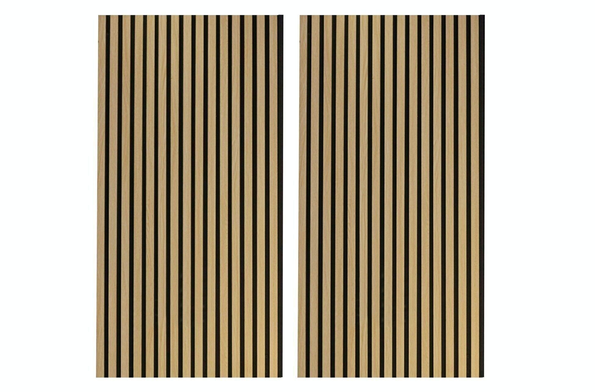 PANNELLO ACUSTICO PET ACUSTIC SOUND MIELE / NERO 60 x 120 cm