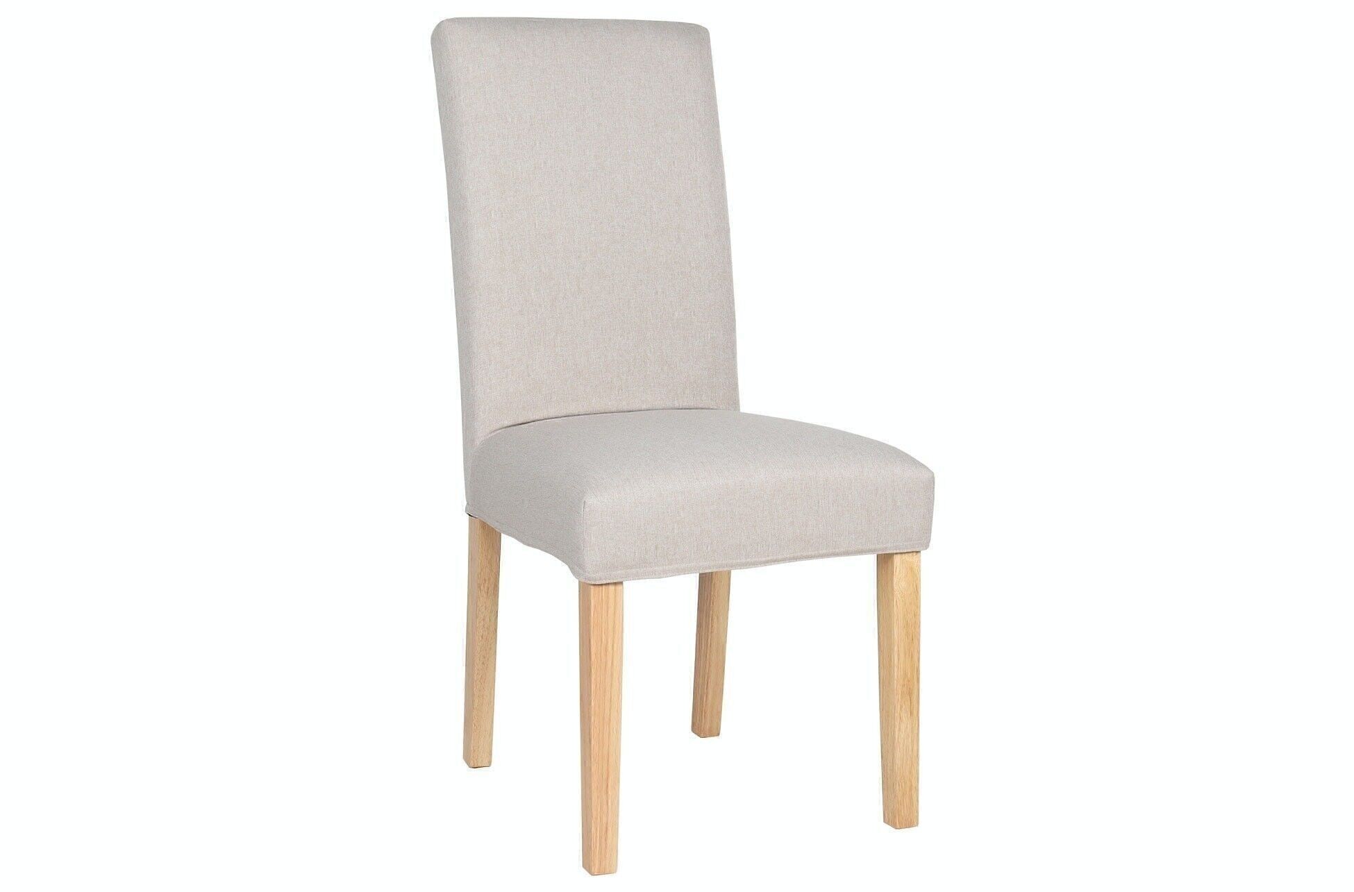 SEDIA DA PRANZO AFRICA CON RIVESTIMENTO SFODERABILE BEIGE / NATURALE