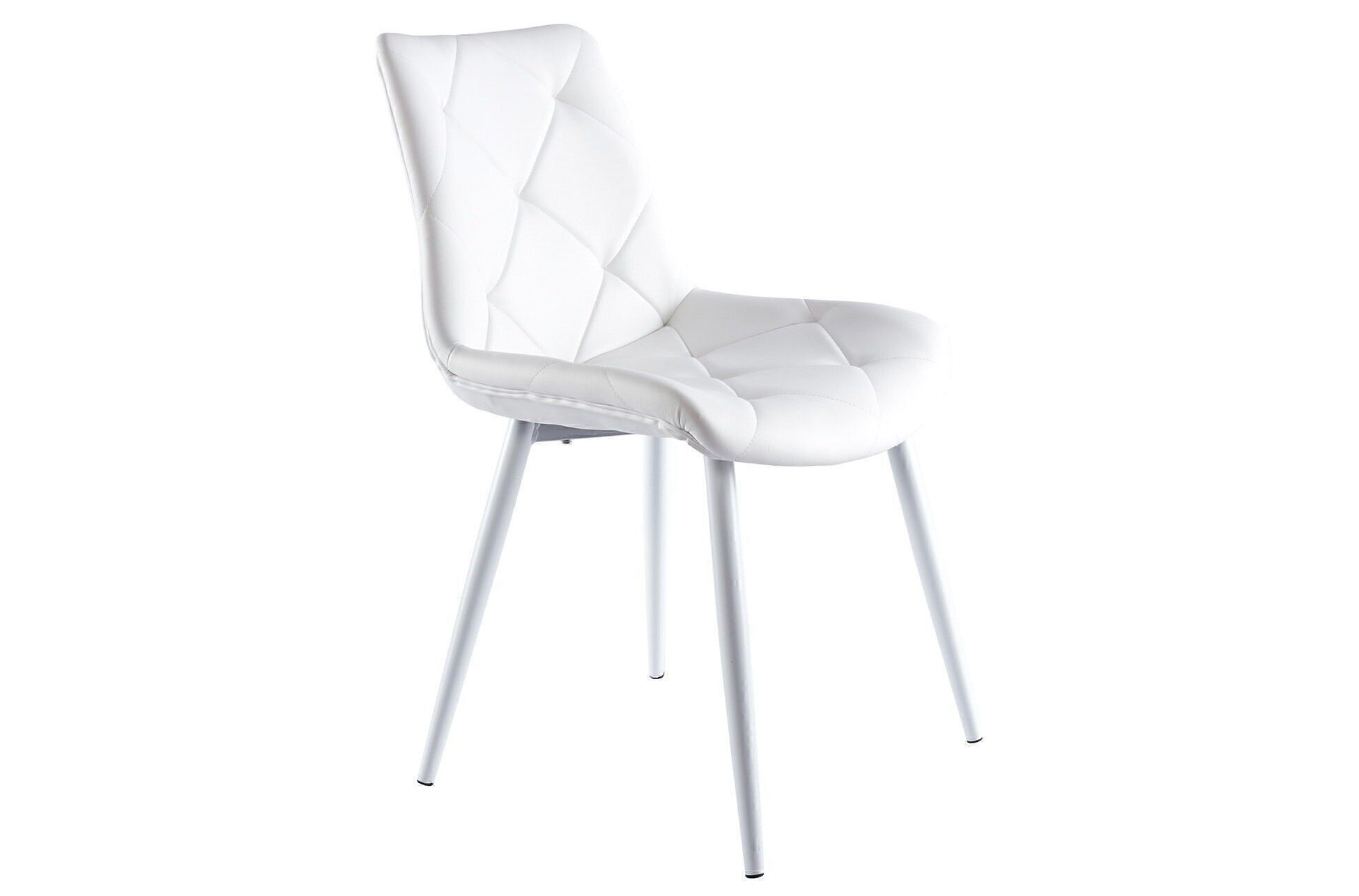 MARLENE ESSSTUHL SIMIL LEDER WEISS / WEISS