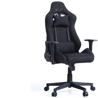 SWIVEL AND RECLINING ARMCHAIR GAMER NEO PRO BLACK