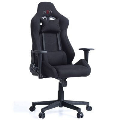 SWIVEL AND RECLINING ARMCHAIR GAMER NEO PRO BLACK